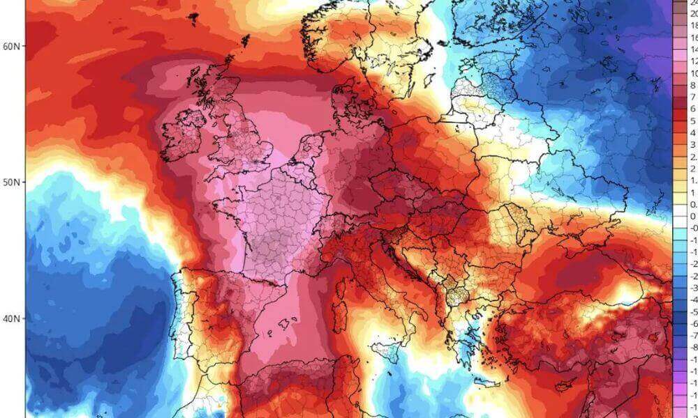 Europe heat wave: UK records hottest-ever temperature